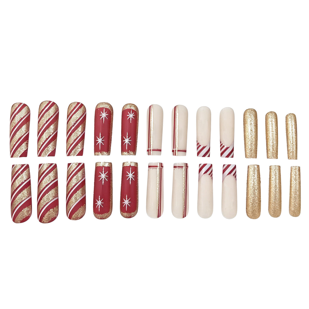 Festive Themed Acrylic Nail Art Stornfield