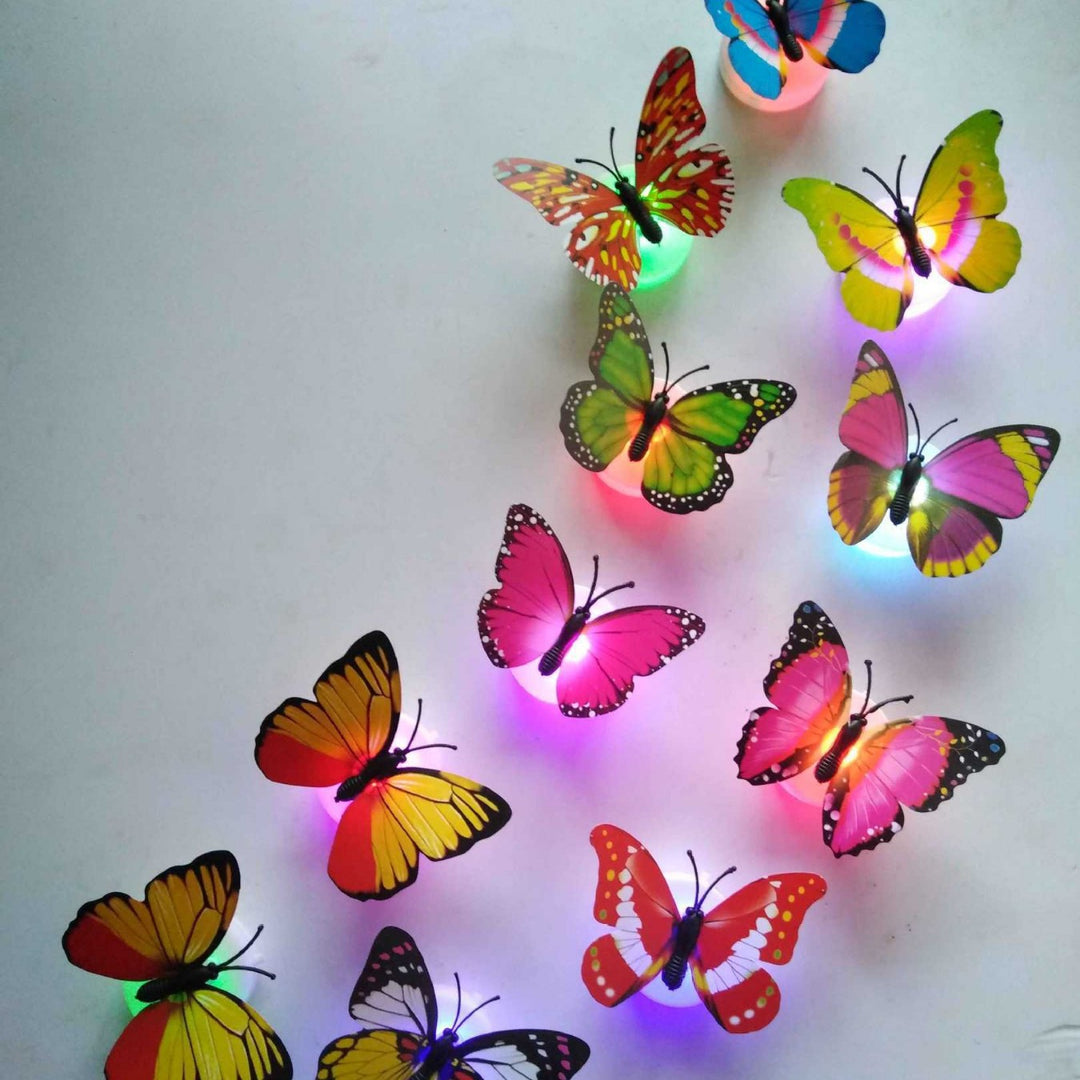 Glittering Butterfly Hair Clips Stornfield