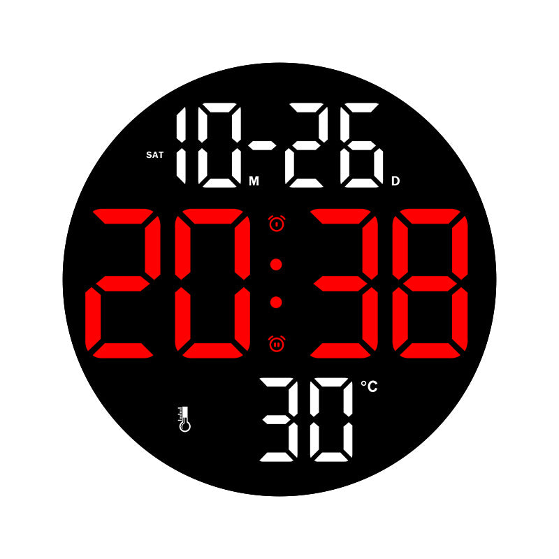 Digital wall clock with temperature and hygrometer function Stornfield