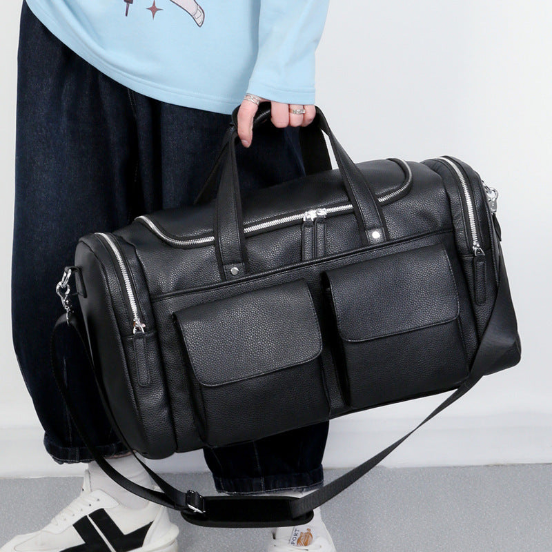 Spacious and Durable Travel Bag with Multiple Outer Pockets Stornfield