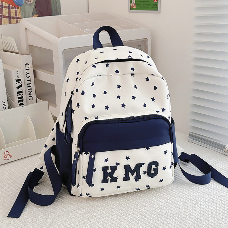 Casual Star-Patterned Backpack Stornfield 1791204760