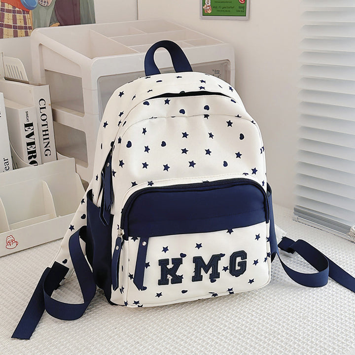 Casual Star-Patterned Backpack Stornfield 1791204760