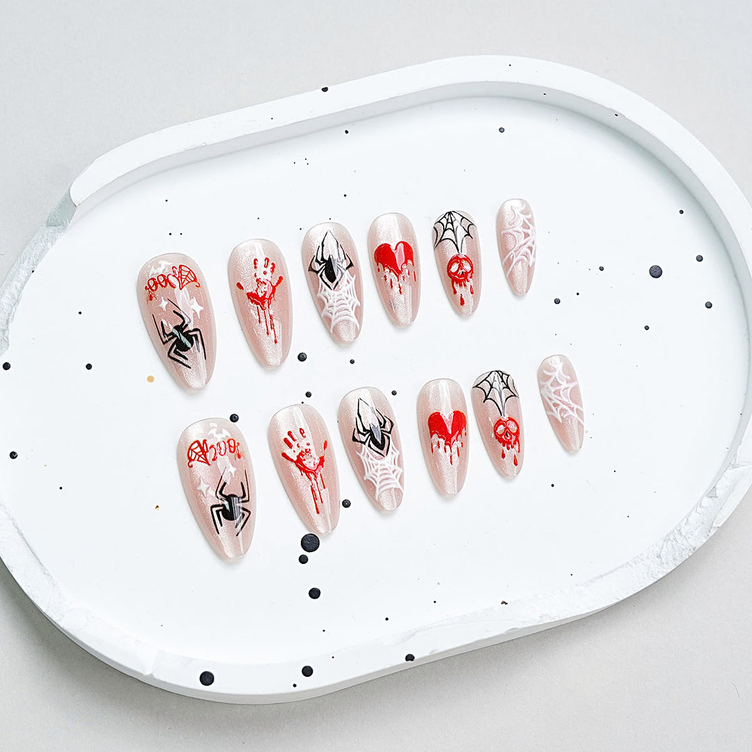 Halloween-Themed Press-On Nail Collection Stornfield
