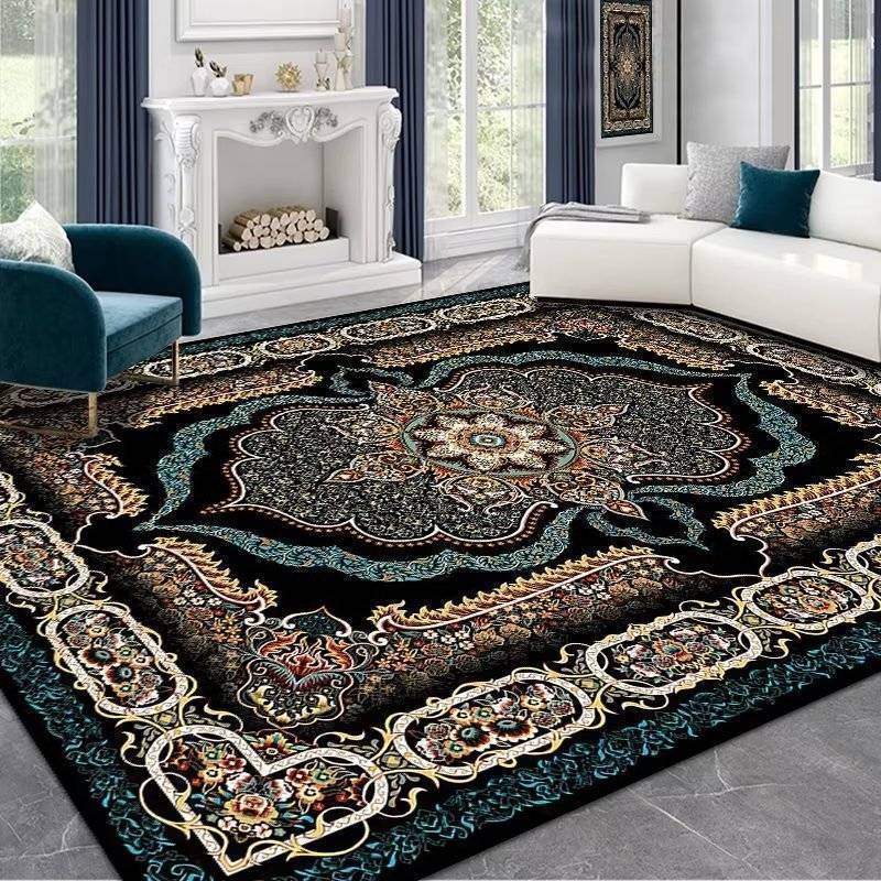 Luxurious Floral Pattern Area Rug