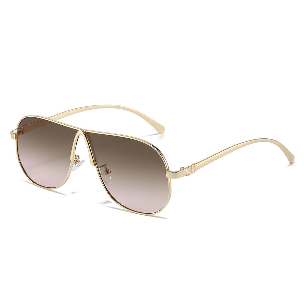 Aviator Sunglasses with Gradient Lenses Stornfield