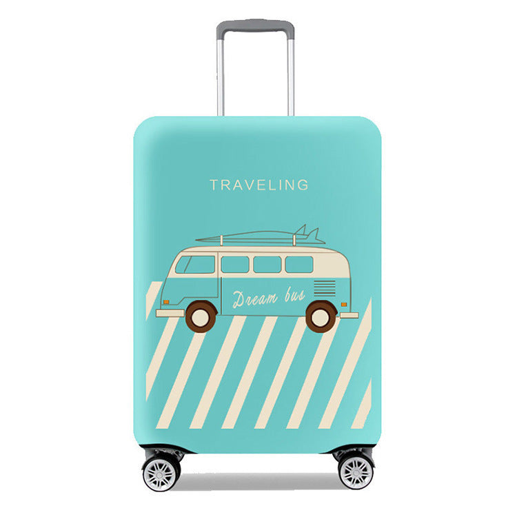 Women's Hard Shell Suitcase with Modern Geometric Design Stornfield