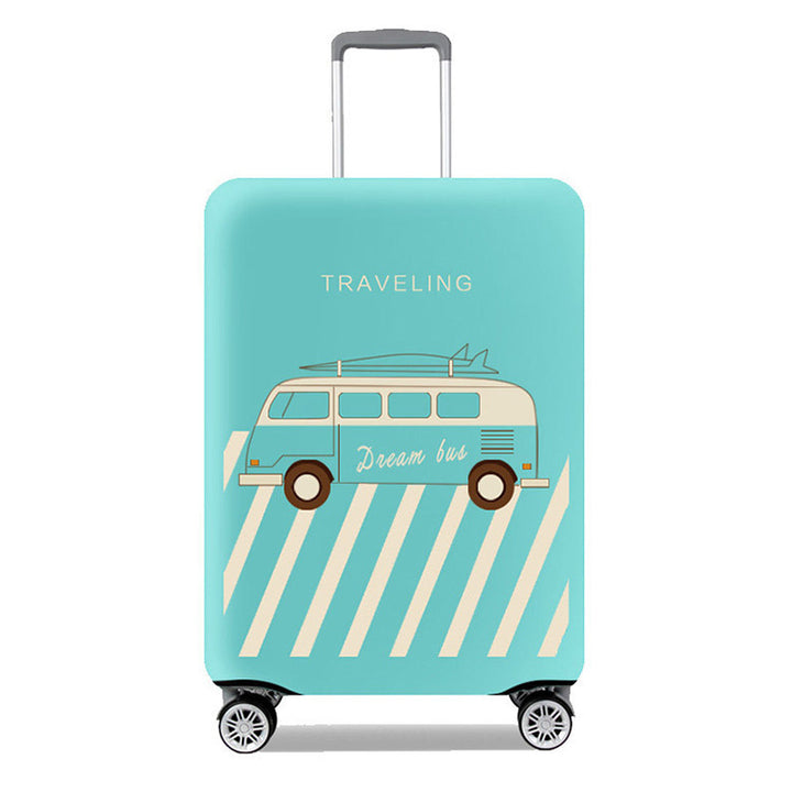 Women's Hard Shell Suitcase with Modern Geometric Design Stornfield
