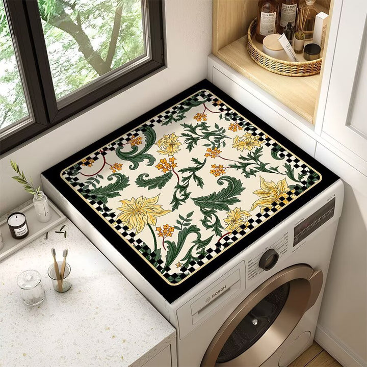 Floral Patterned Laundry Room Top Cover Stornfield