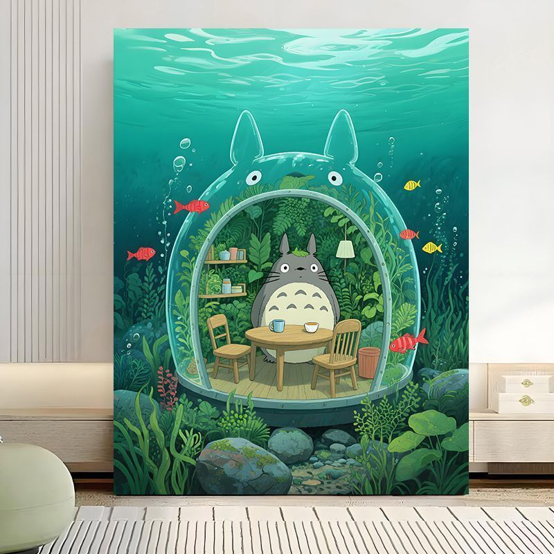 Enchanted Forest Scene Canvas Art Print Stornfield