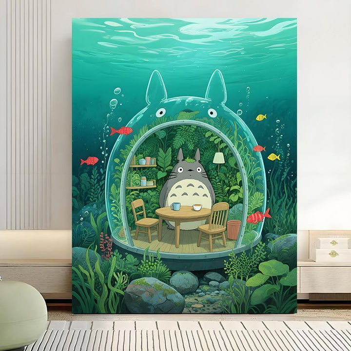 Enchanted Forest Scene Canvas Art Print Stornfield