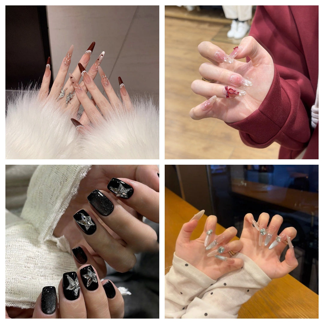 Glossy Ombre Press-On Nails