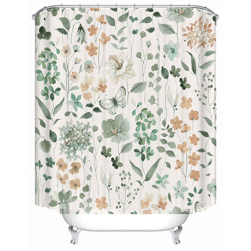 Floral Artistry Shower Curtain Stornfield