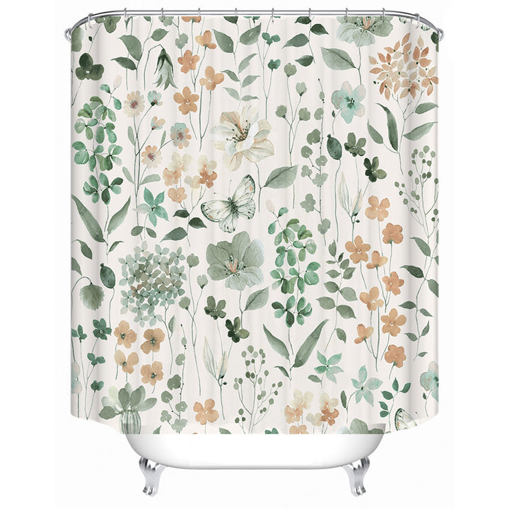 Floral Artistry Shower Curtain Stornfield
