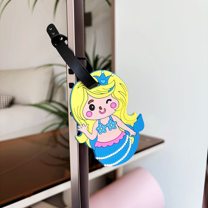 Mermaid-Themed Luggage Tag Stornfield