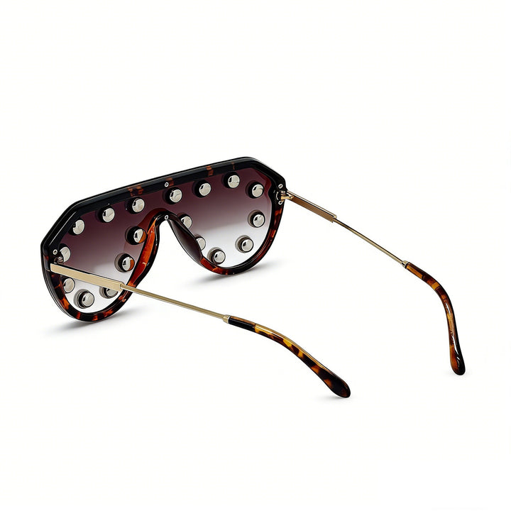 Women's extravagant designer sunglasses with geometric accents Stornfield