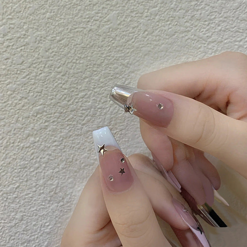 Creative Artistic Press-On Nail Design Stornfield