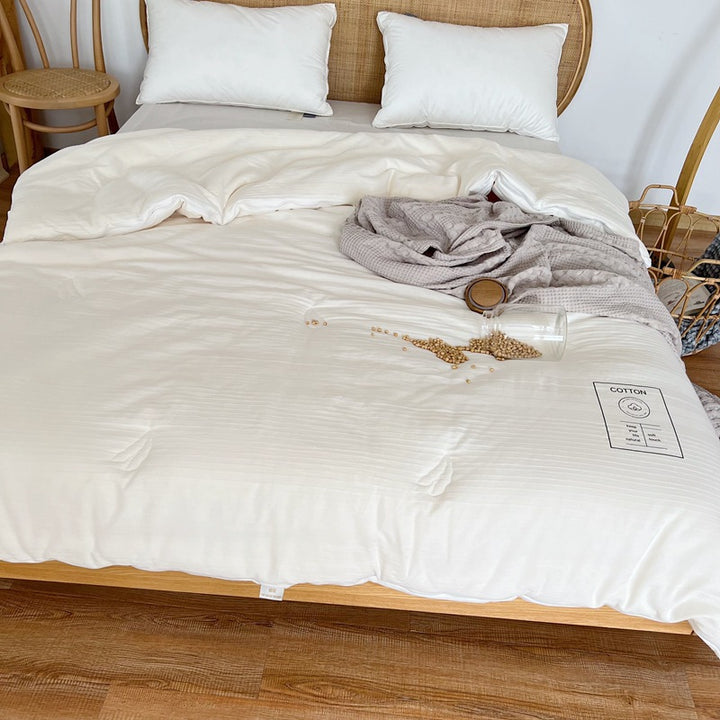 All-Season Breathable Cotton Hypoallergenic Duvet Comforter