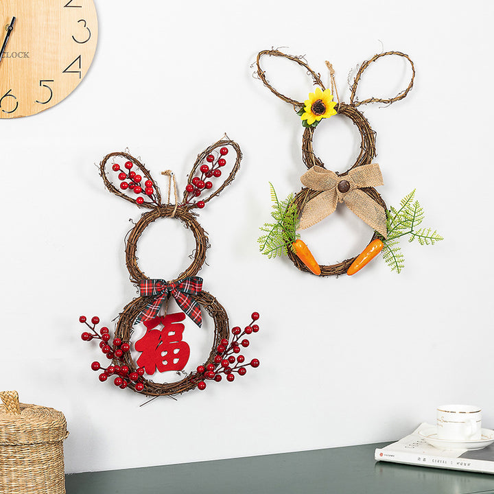 Decorative door wreath Stornfield