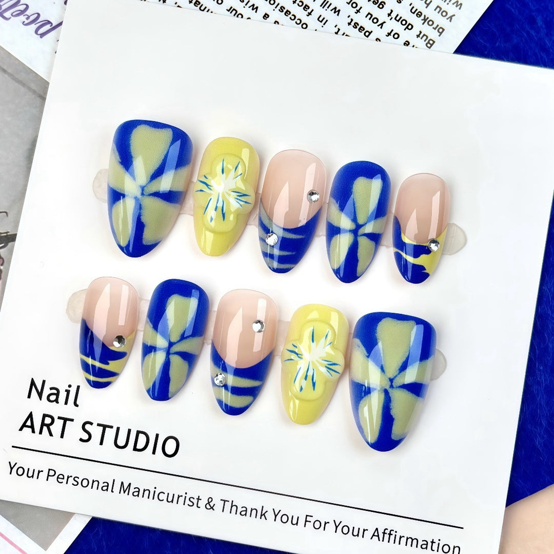 Artistic Press-On Nail Set 1790745476
