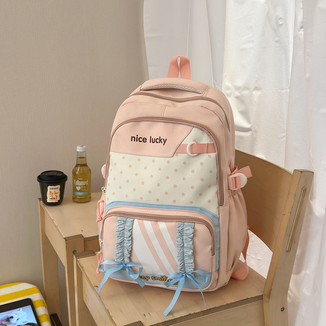 Stylish Multi-Functional Backpack with Cute Charms Stornfield