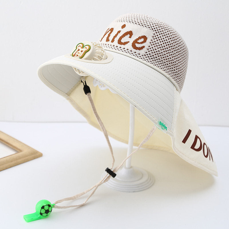 Child-Sun-Protective-Hat with Neck Protection, Breathable Mesh and Adjustable Chin Strap Stornfield