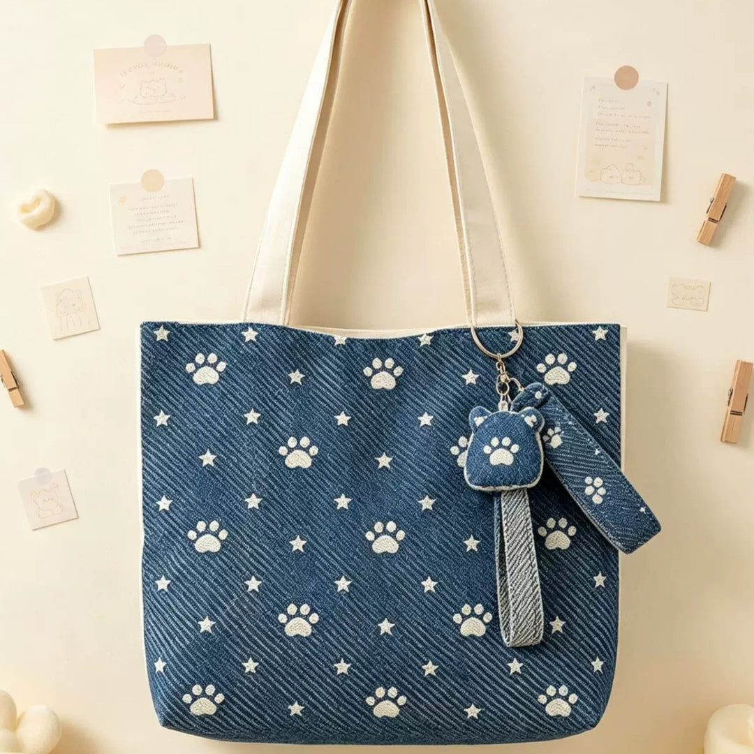 Cute Cartoon Panda Tote Bag