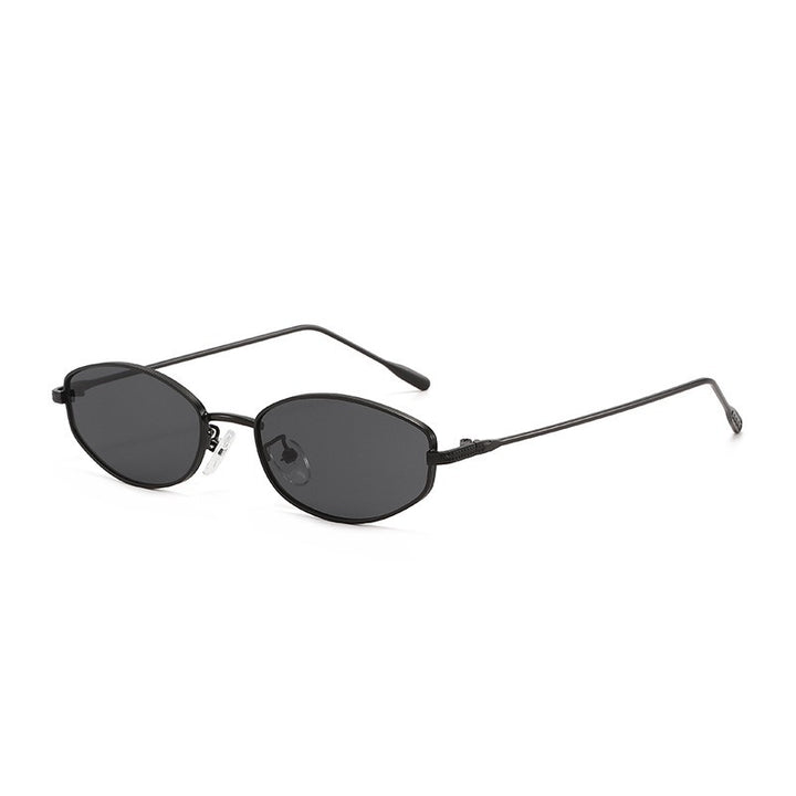 Ladies' fashionable sunglasses in minimalist oval design Stornfield