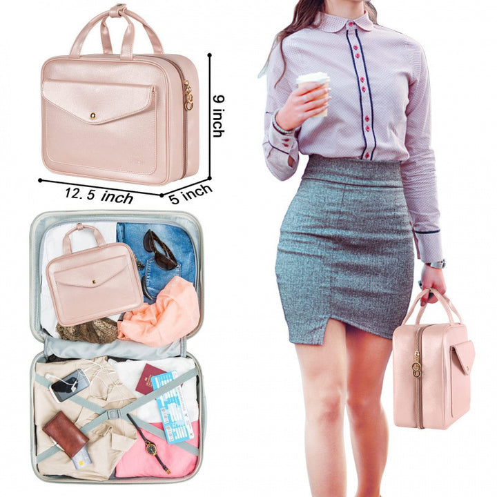 Cosmetic Organizer Bag with Modular Compartments Stornfield