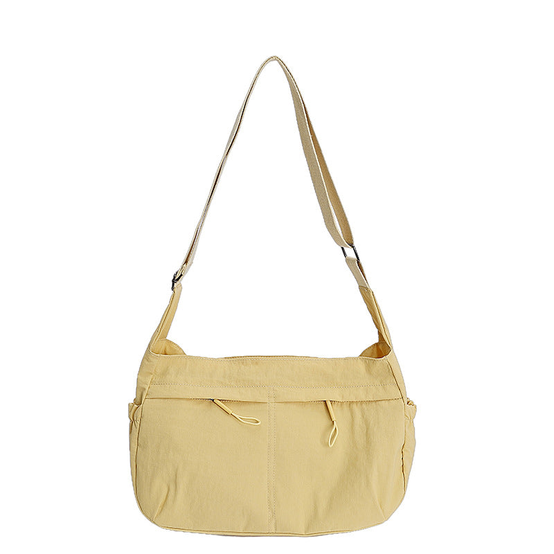 Multi-Pocket Relaxed Crossbody Bag