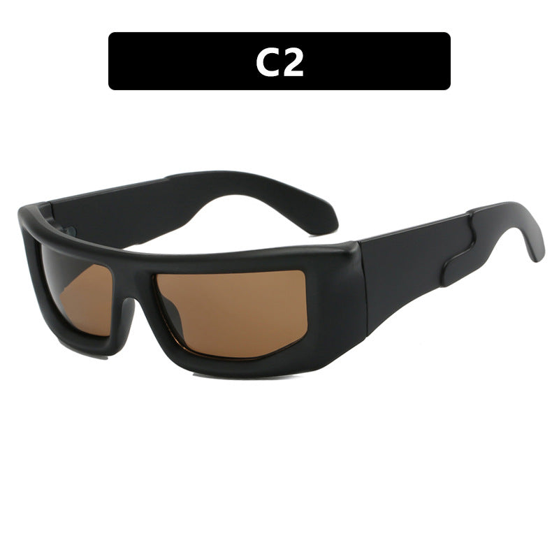 Women's sporty sunglasses with wide frame and polarized lenses Stornfield