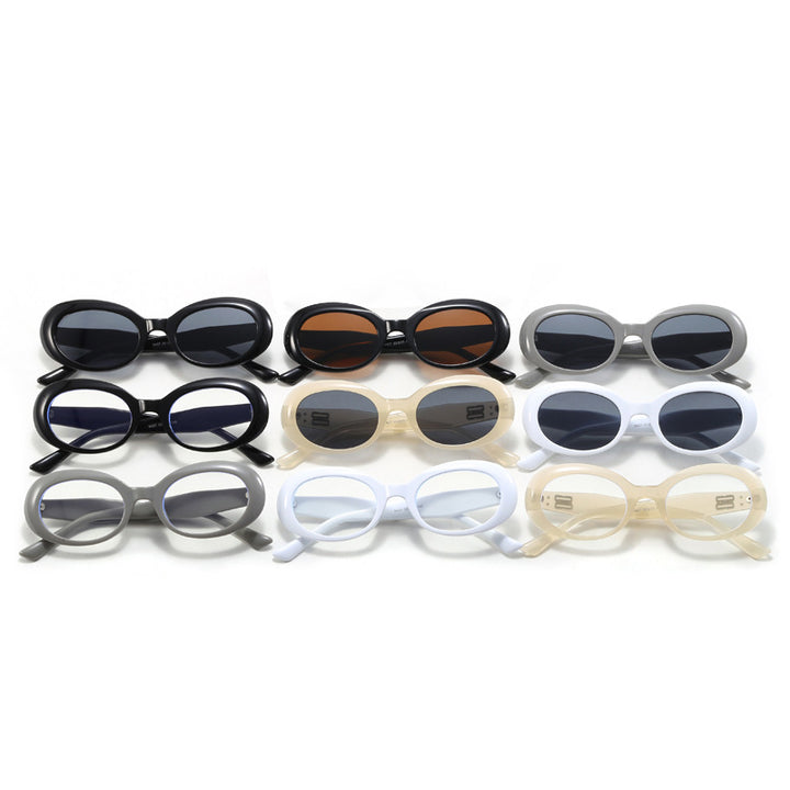 Women Retro-inspired Sunglasses with Wide Frame Stornfield