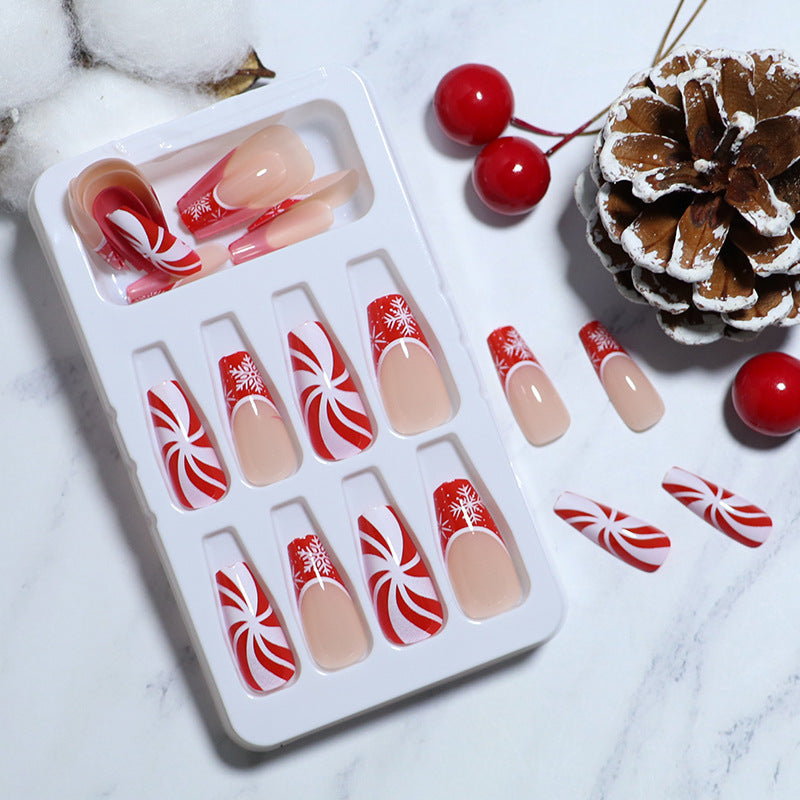 Artistic Glitter Press-On Nail Set Stornfield