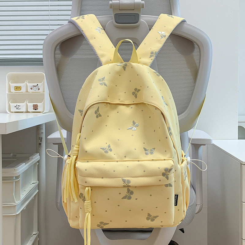 Butterfly-Themed Casual Backpack Stornfield