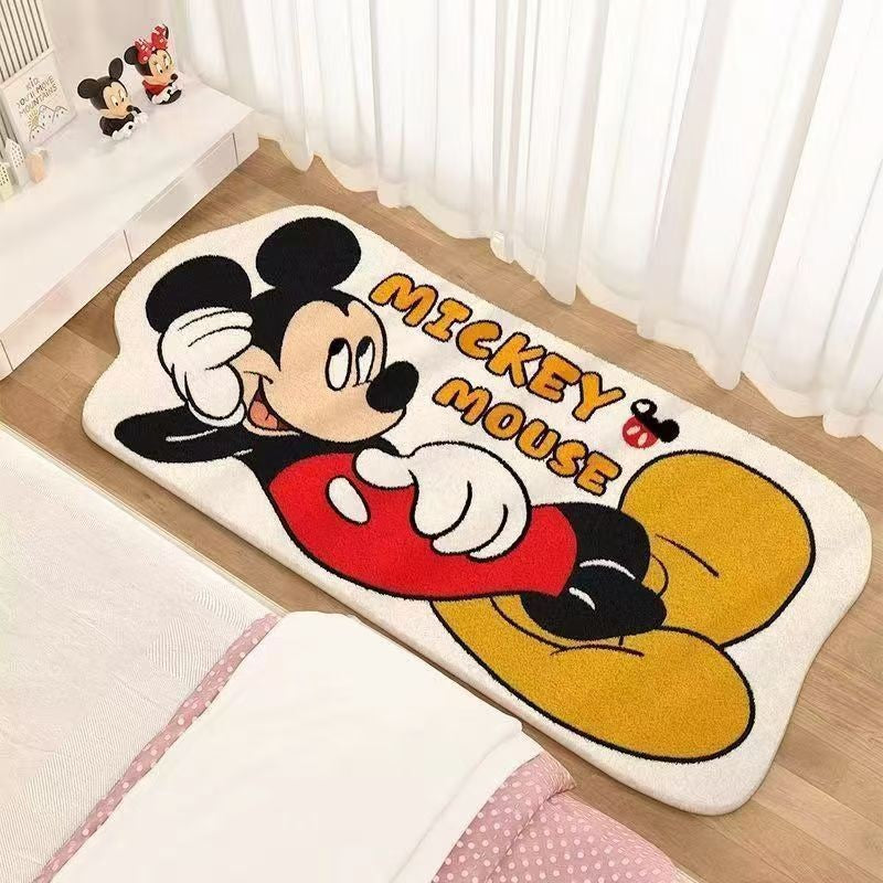 Cartoon Character Plush Area Rug for Home