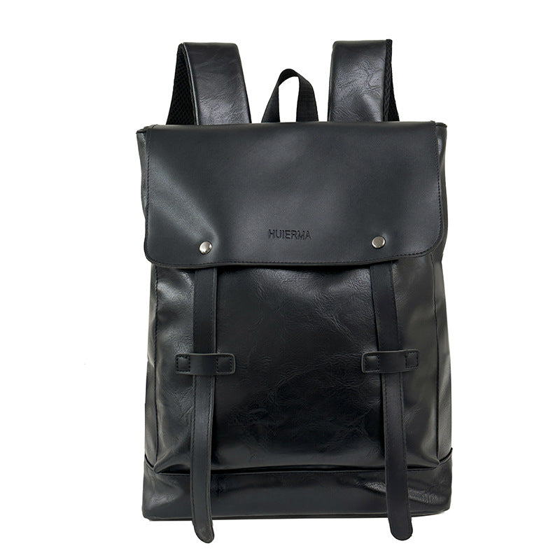 Stylish Faux Leather Backpack Stornfield