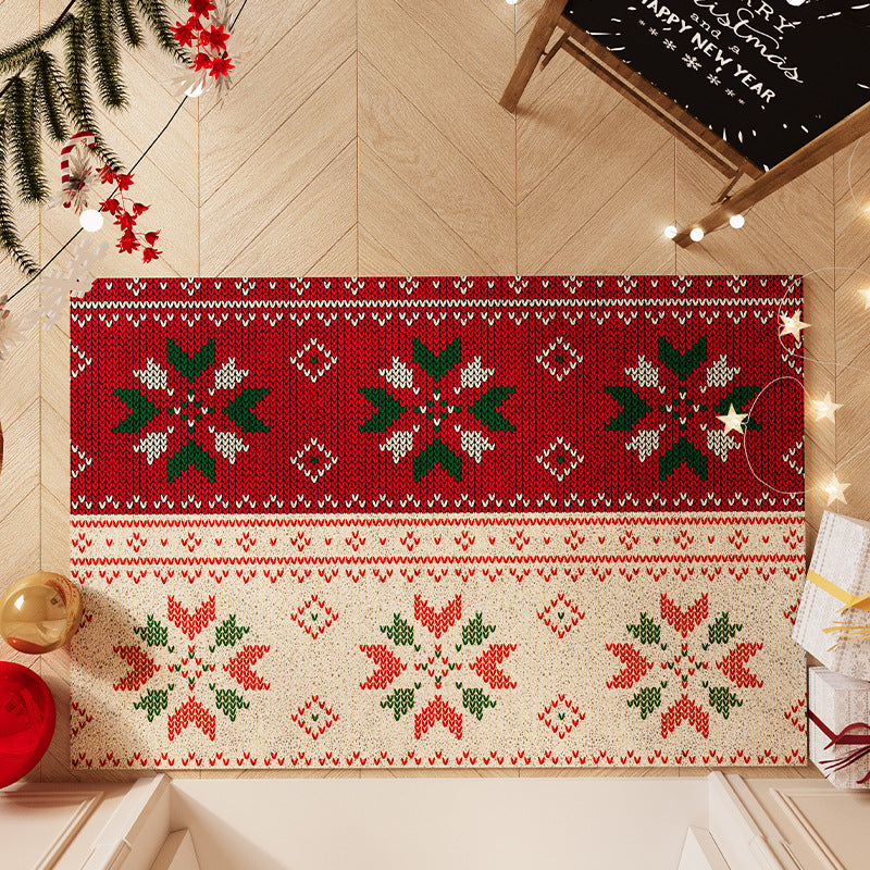 Christmas-Themed Indoor Doormat