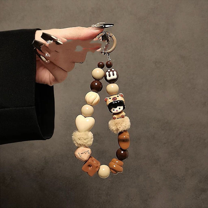 Decorative Beaded Keychain Holder Stornfield 1790134863