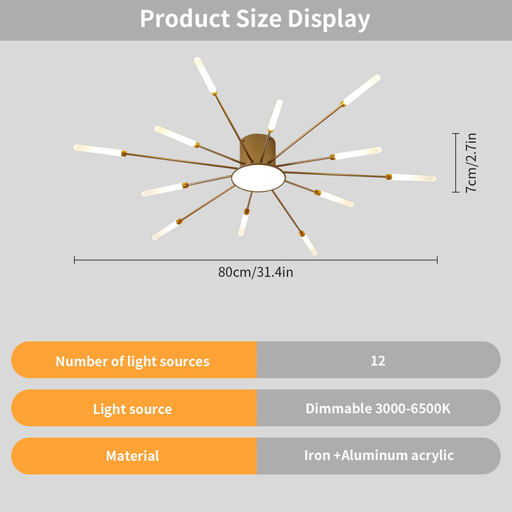Modern Minimalist Chandelier