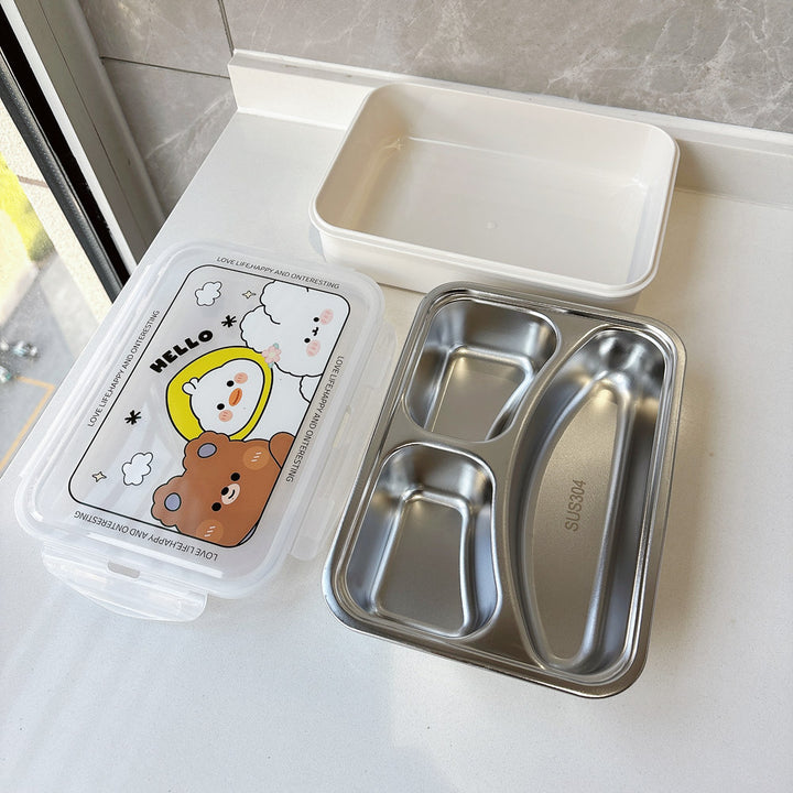 Creative Multi-Compartment Food Storage Container