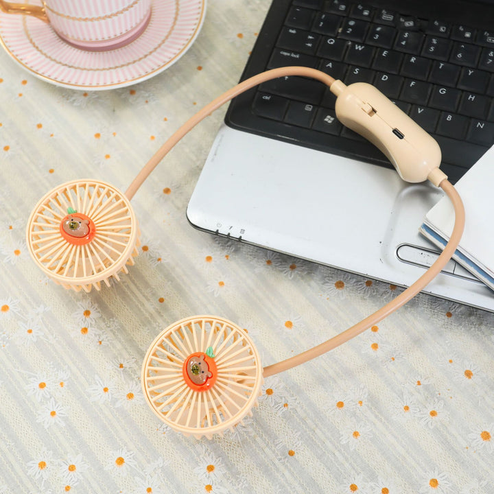 Unisex Flexible Neck Fan with Portable Design Stornfield