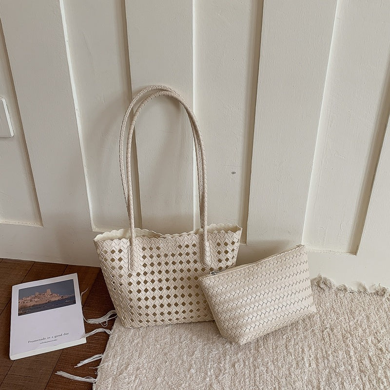 Chic Handwoven Tote Bag