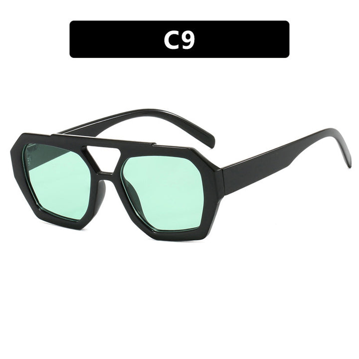 Women's geometric sunglasses with luxurious design Stornfield