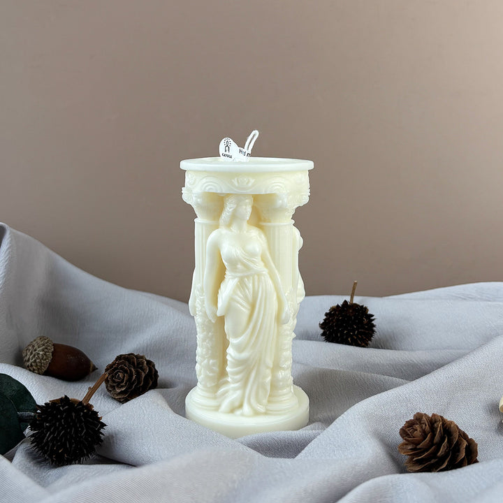 Sculpted Goddess Candle