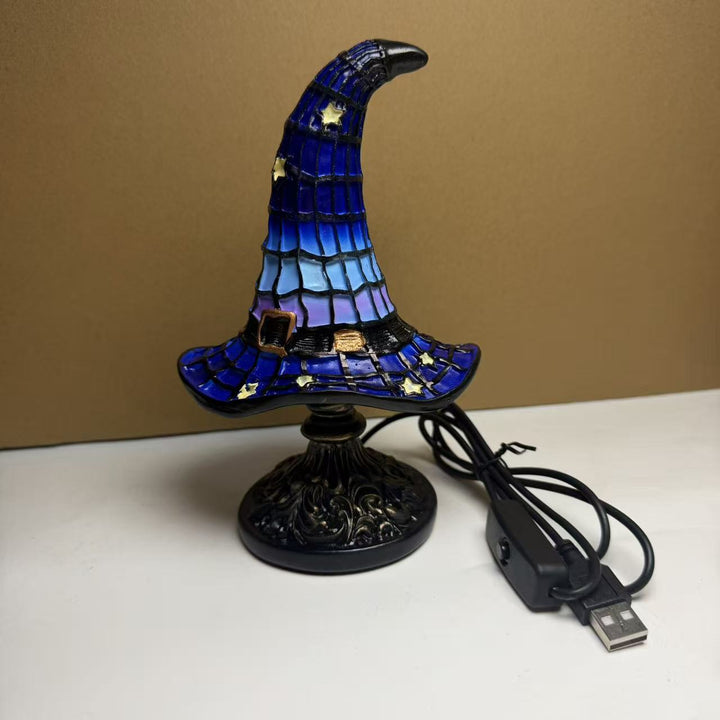 Halloween-Themed Witch Hat Table Lamp Stornfield
