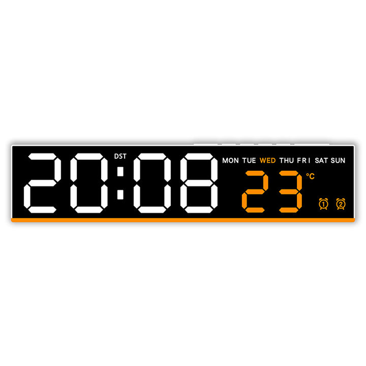 Digital LED weather clock with large display Stornfield