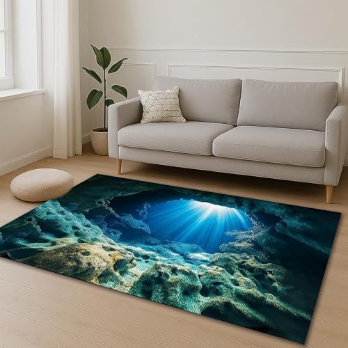 3D Optical Illusion Area Rug