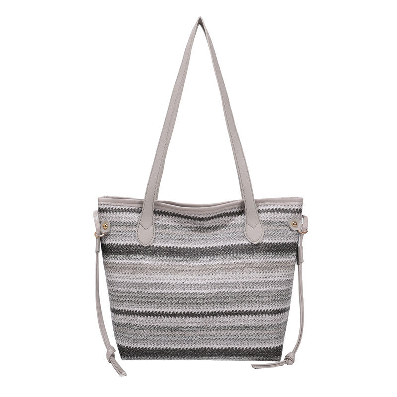 WoStylish Woven Beach Tote Bag Stornfield