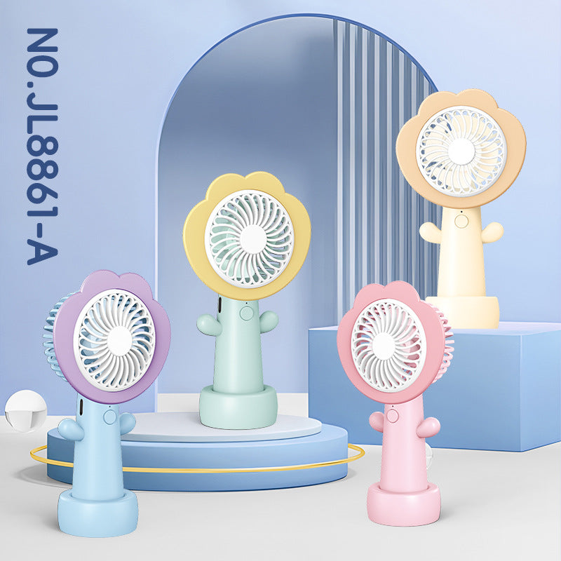 Flower-Shaped Handheld Cooling Fan Stornfield