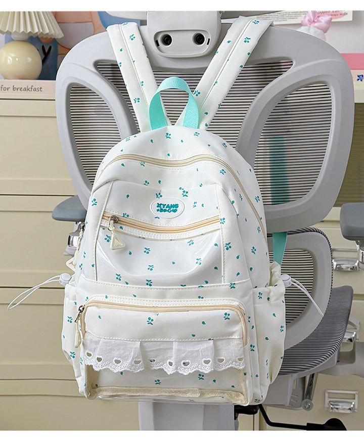 Playful Embroidered School Backpack Stornfield