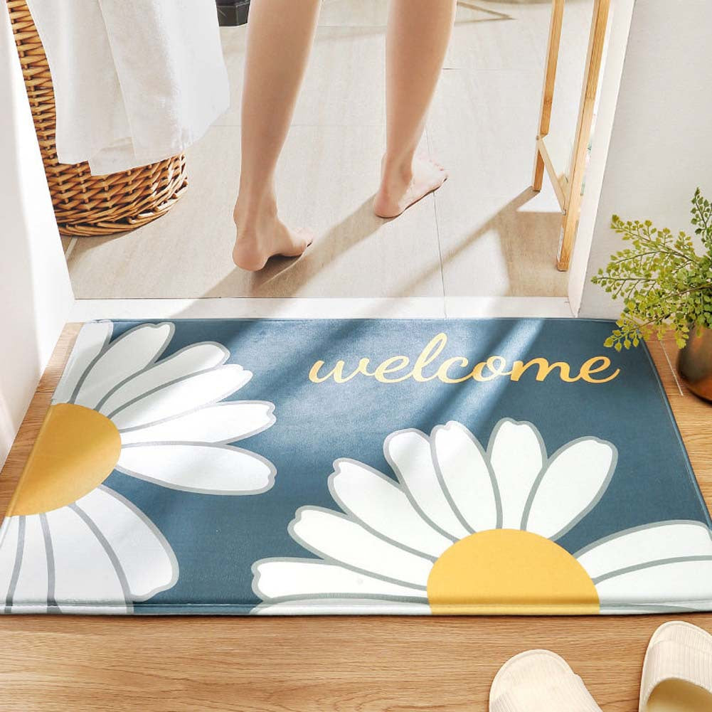 Playful Animal Design Bath Mat